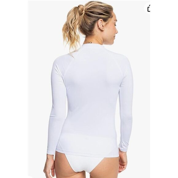 Roxy Girl Standard Whole Hearted Long Sleeve UPF 50 Rashguard - Picture 2 of 6